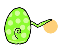 Micchi the moving euglena sticker #11844151