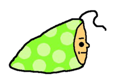 Micchi the moving euglena sticker #11844156