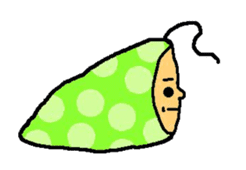 Micchi the moving euglena sticker #11844156