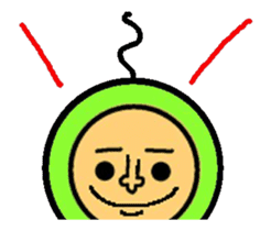 Micchi the moving euglena sticker #11844157