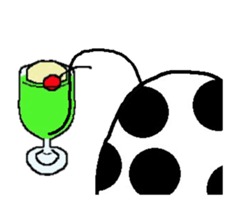 Micchi the moving euglena sticker #11844165