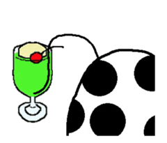 Micchi the moving euglena sticker #11844165