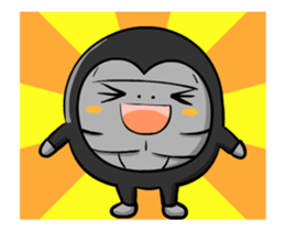 Moves gorilla sticker #11844287