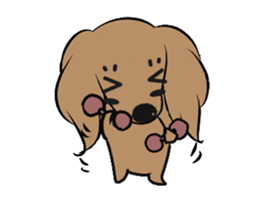 Dachshund!~Swing it sticker #11844488