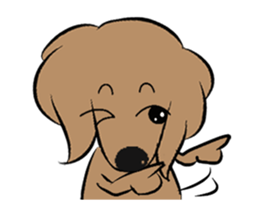 Dachshund!~Swing it sticker #11844505