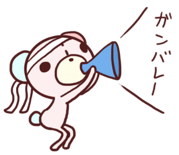 Child bear and Usagin 02 sticker #11845338