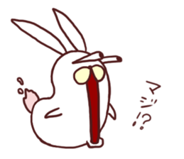 Child bear and Usagin 02 sticker #11845340