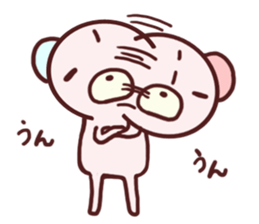 Child bear and Usagin 02 sticker #11845342