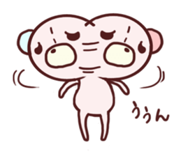 Child bear and Usagin 02 sticker #11845343