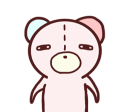 Child bear and Usagin 02 sticker #11845344