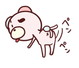 Child bear and Usagin 02 sticker #11845350