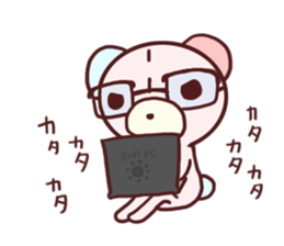 Child bear and Usagin 02 sticker #11845356