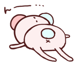 Child bear and Usagin 02 sticker #11845359