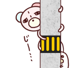 Child bear and Usagin 02 sticker #11845360