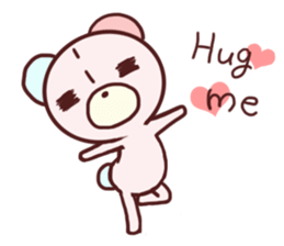 Child bear and Usagin 02 sticker #11845365