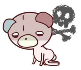 Child bear and Usagin 02 sticker #11845369