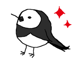 Ray's water wagtail sticker #11845374