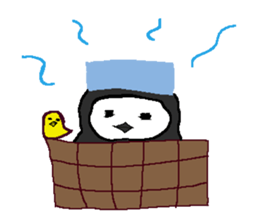 Ray's water wagtail sticker #11845395