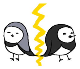 Ray's water wagtail sticker #11845410