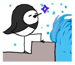 Ray's water wagtail sticker #11845413