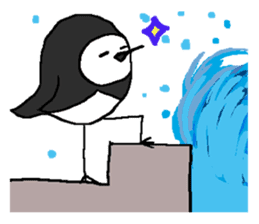 Ray's water wagtail sticker #11845413