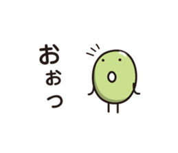Green Bean Sticker vol.2 by keimaru sticker #11845799