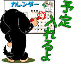 Invitation of miniature dachshund sticker #11846080