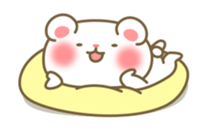 POM -Living with white bear- sticker #11846195