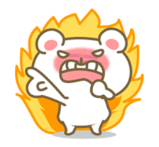 POM -Living with white bear- sticker #11846199