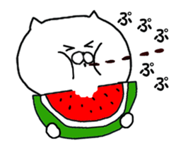 Summer Sticker of cat sticker #11846255