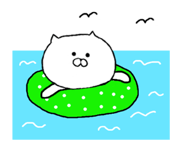 Summer Sticker of cat sticker #11846267