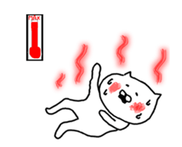 Summer Sticker of cat sticker #11846274