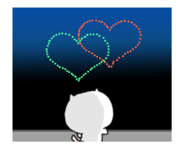 Summer Sticker of cat sticker #11846277