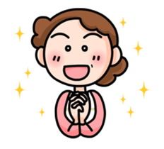 Animation Sticker "From mom" sticker #11846462