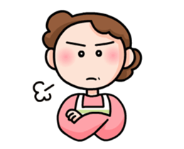 Animation Sticker "From mom" sticker #11846479