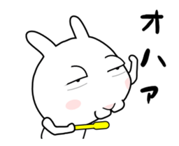 Rabbit of Big Eyelids Animation sticker #11846550