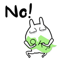 Rabbit of Big Eyelids Animation sticker #11846553