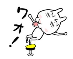 Rabbit of Big Eyelids Animation sticker #11846556