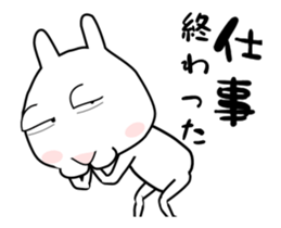 Rabbit of Big Eyelids Animation sticker #11846571