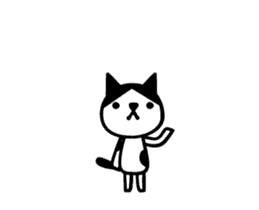 Greetings cat and animals(Animation) sticker #11847173