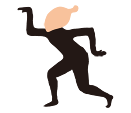 Action!Stockings Black Tights Man! sticker #11847326