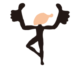 Action!Stockings Black Tights Man! sticker #11847327