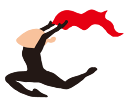 Action!Stockings Black Tights Man! sticker #11847329