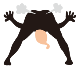 Action!Stockings Black Tights Man! sticker #11847330