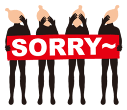 Action!Stockings Black Tights Man! sticker #11847336