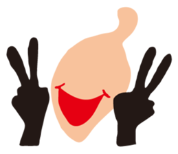 Action!Stockings Black Tights Man! sticker #11847339