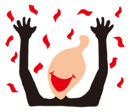 Action!Stockings Black Tights Man! sticker #11847342