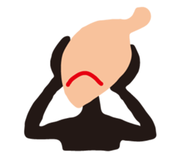 Action!Stockings Black Tights Man! sticker #11847348