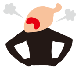 Action!Stockings Black Tights Man! sticker #11847353