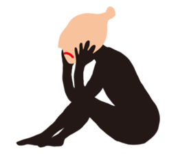 Action!Stockings Black Tights Man! sticker #11847355